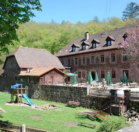Hotelgasthof Buchenmuehle Lohr Exterior foto